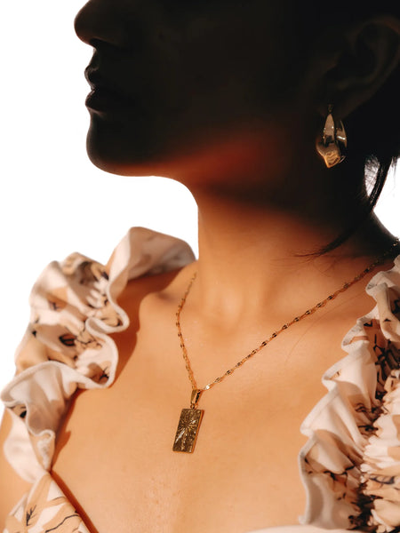 Starburst Charm Necklace