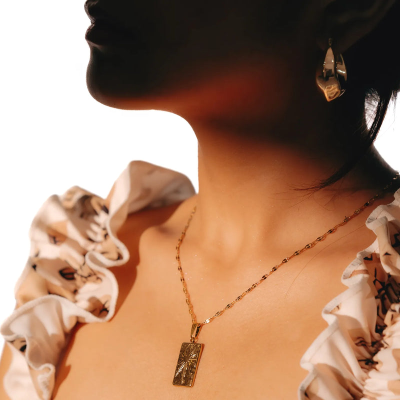 Starburst Charm Necklace